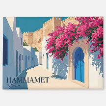 Medina de Hammamet Tunísia