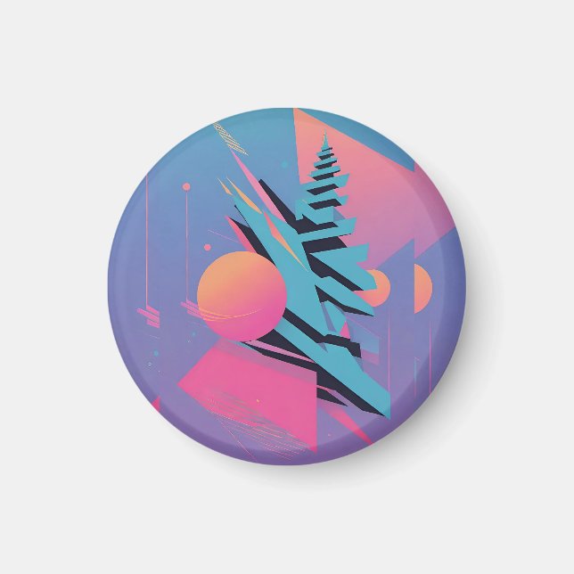 Íman Médio do século Design - Ken Gage Art (Frente)