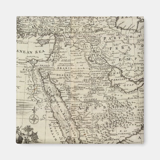 Íman Médio Oriente (Frente)