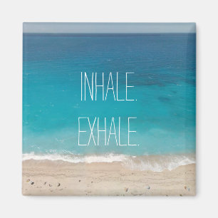 Íman Meditação Breath Beautiful Beach Primavera 2020