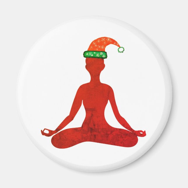 Íman Meditação de Ano Novo (Frente)