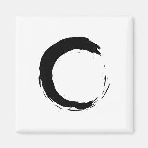 Íman Meditação Enso Círculo Mindfulness Buda Budista