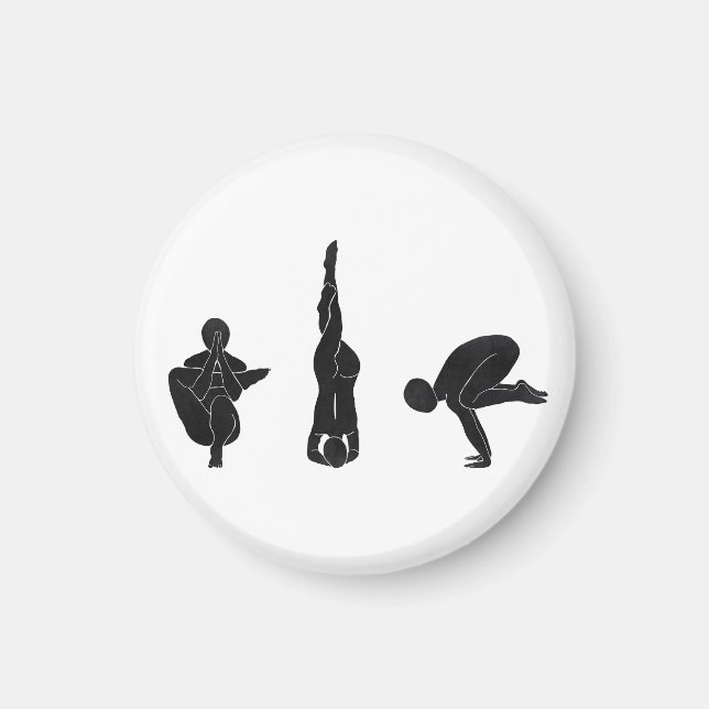 Íman Meditação, yoga, Atitude (Frente)
