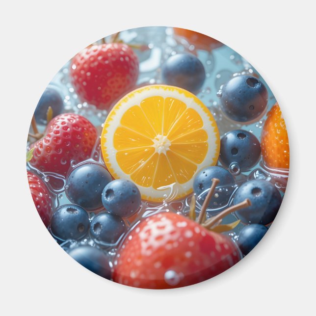 Íman Medley de Frutas Aqua (Frente)