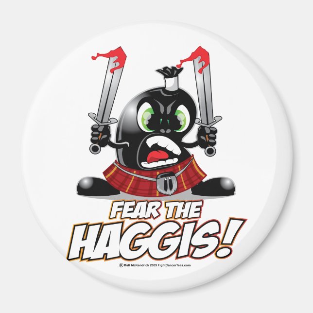Íman Medo dos Haggis (Frente)