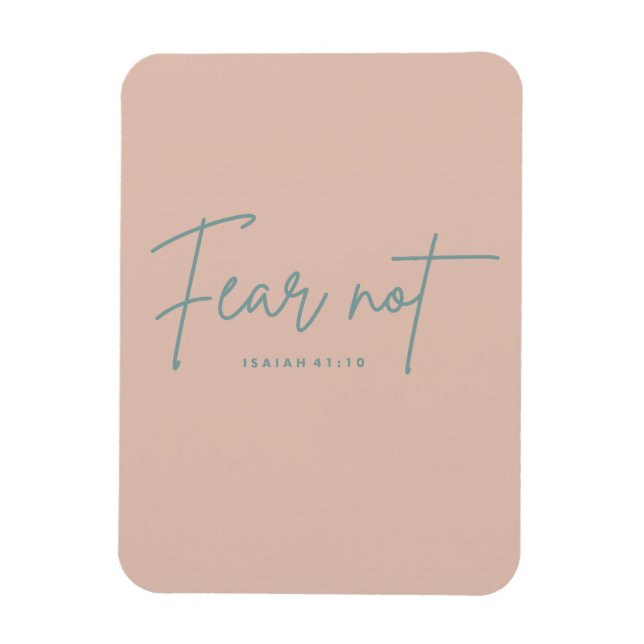 Íman "Medo Não." Isaiah 41:10 (Vertical)