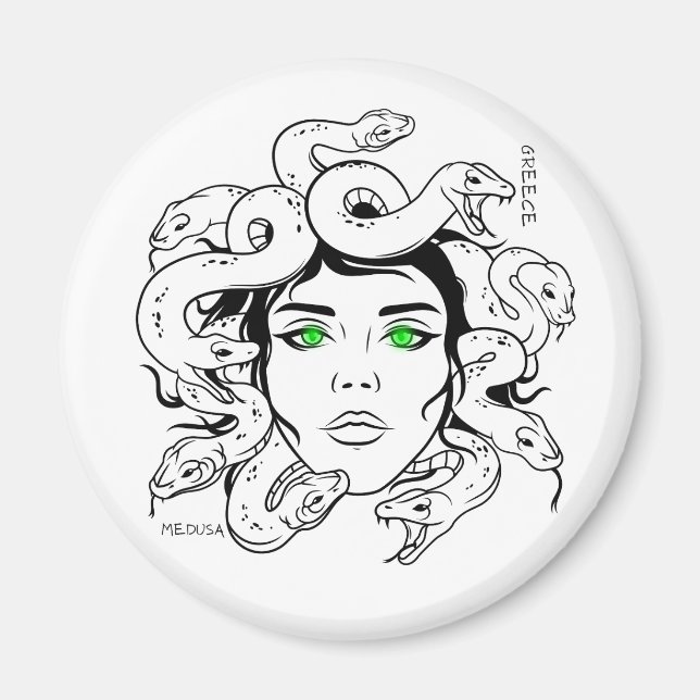Íman Medusa  (Frente)