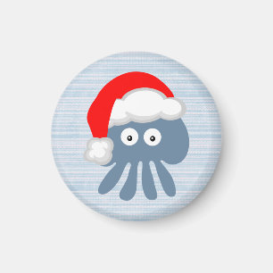 Íman Medusa bonitos do papai noel dos desenhos animados
