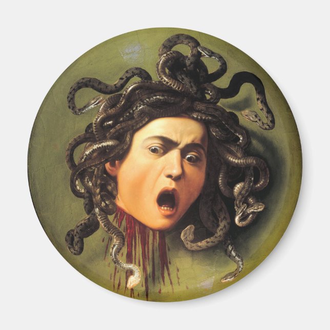 Íman Medusa, Caravaggio (Frente)