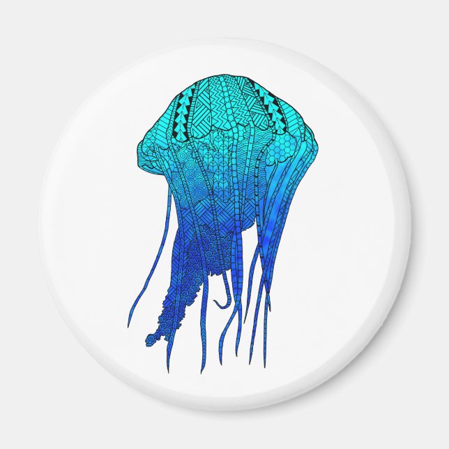 Íman medusa tribal (Frente)