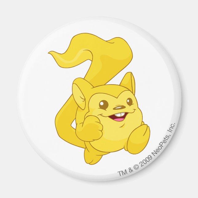 Íman Meerca Dourada (Frente)