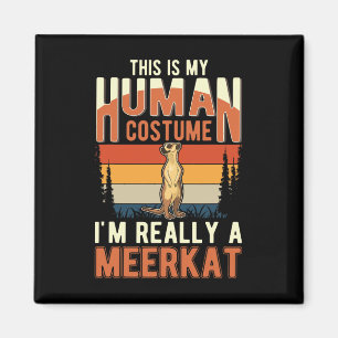 Íman Meerkat Human Costume Halloween Meerkat