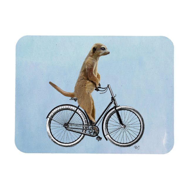 Íman Meerkat na Bicicleta 2 (Horizontal)