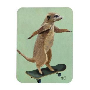 Íman Meerkat No Skateboard 3
