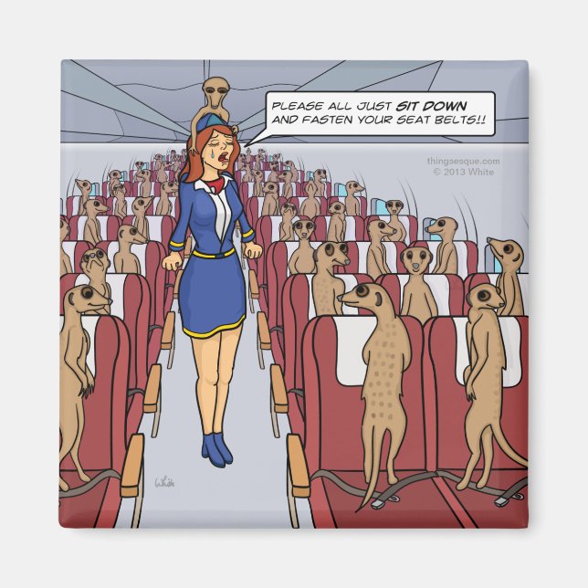 Íman Meerkats em um planeta (Frente)