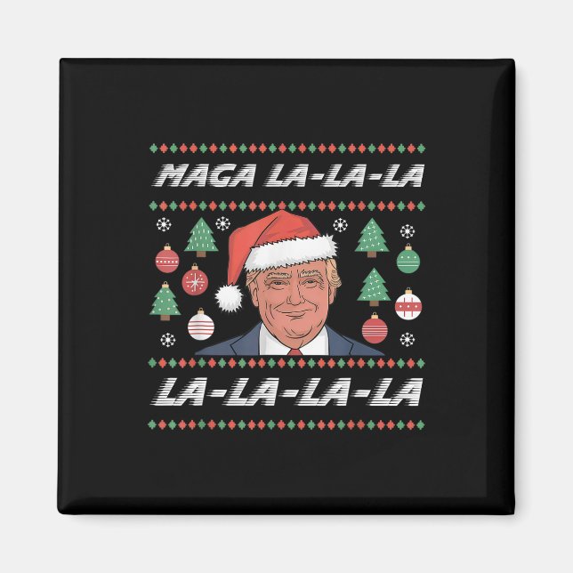 Íman Mega La Donald Trump Potus 47 Natal Feio (Frente)