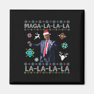 Íman Mega La Donald Trump Presidente 47 Dança Feia