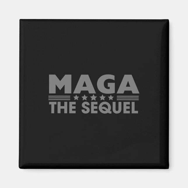 Íman Mega O Sequel Trump 2024 Vencedor Do Segundo Manda (Frente)