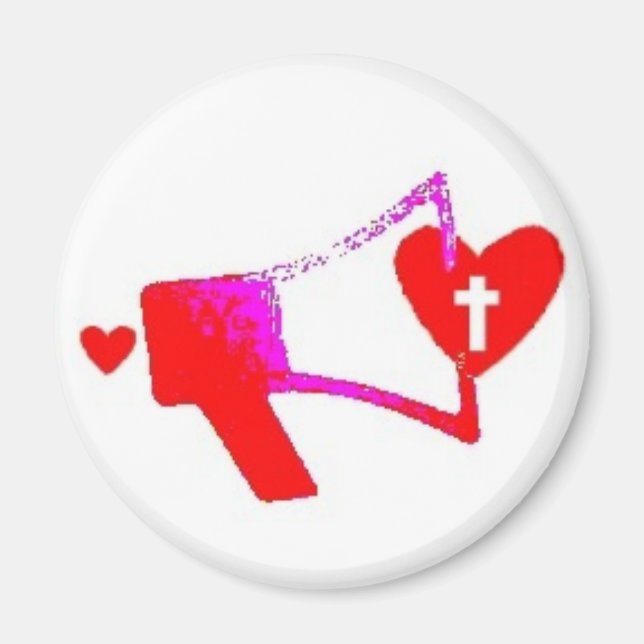 Íman Mega Phone Heart (Frente)