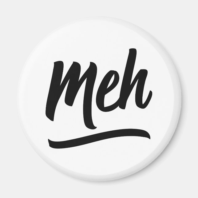 Íman Meh Typografia (Frente)