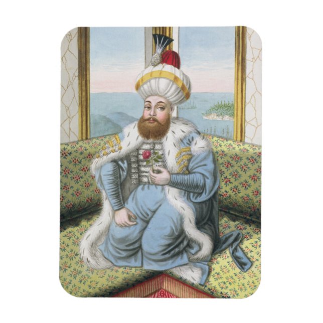 Íman Mehmed II (1432-81), chamado "Fatih", o Conquistad (Vertical)