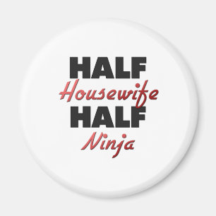 Íman Meia dona de casa meio Ninja