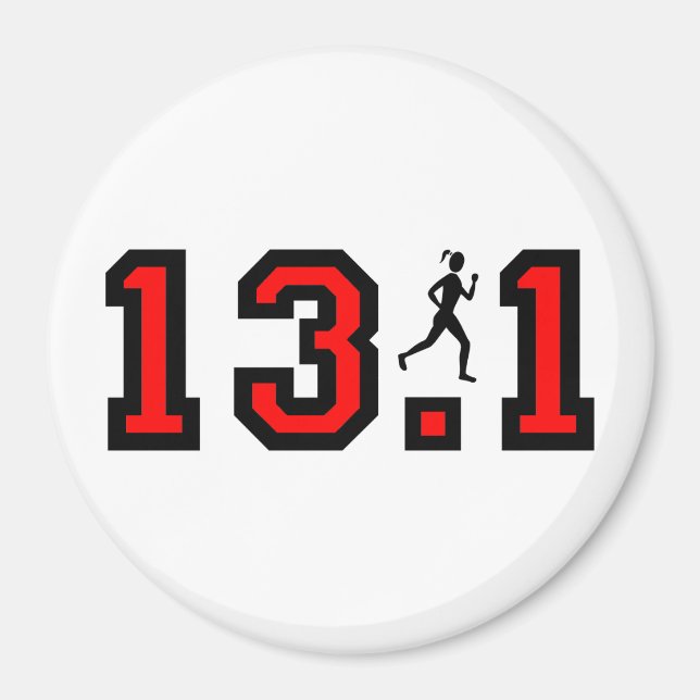 Íman Meia maratona feminina (Frente)