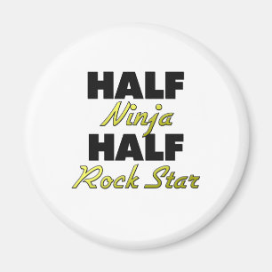 Íman Meia meia estrela do rock de Ninja