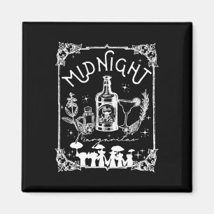 Íman Meia-Noite Margaritas Prática Tee Halloween