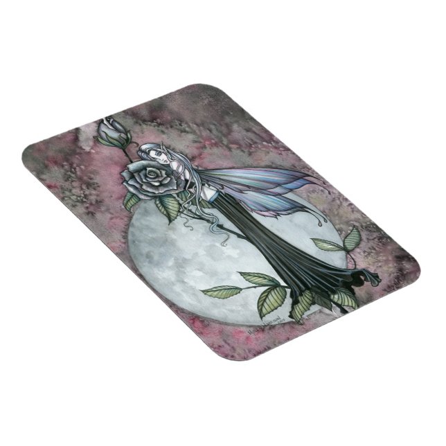 Íman Meia-noite Rosa Fairy Vinyl Magnet (Lado Direito)