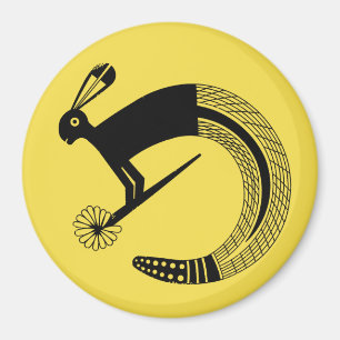 Íman Meio coelho de Jack e meio cobra do chocalho