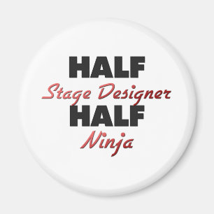 Íman Meio desenhista de palco meio Ninja