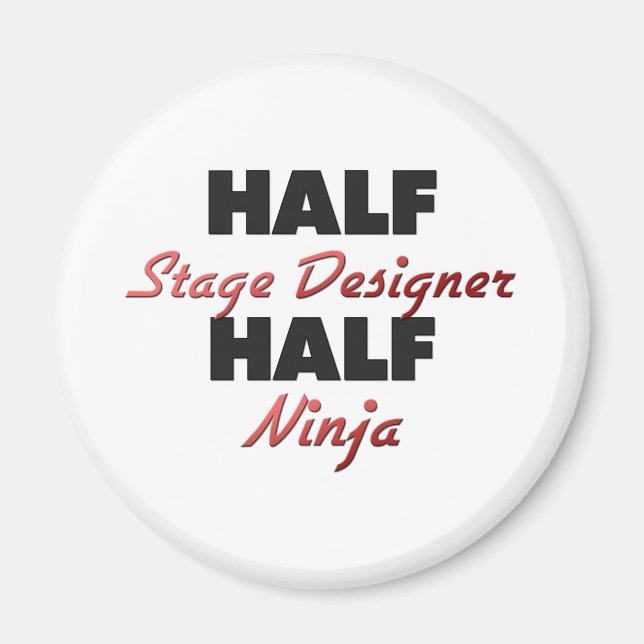 Íman Meio Palco Designer Half Ninja (Frente)
