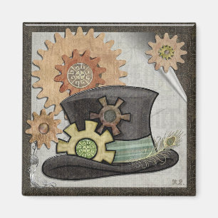 Íman Meios mistos de Steampunk do Sass do vapor