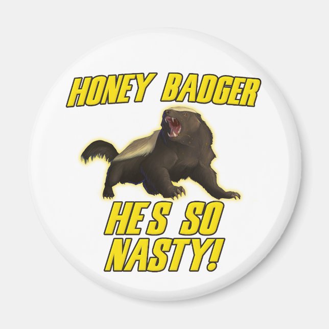 Íman Mel Badger Ele é Tão Nojento (Frente)