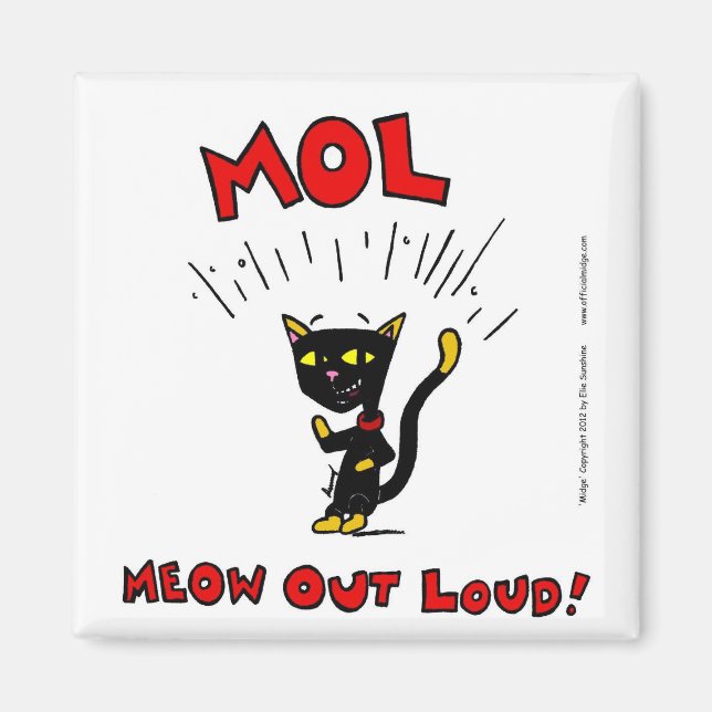 Íman Mel "MOL: MEOOUT LOUD" (Frente)