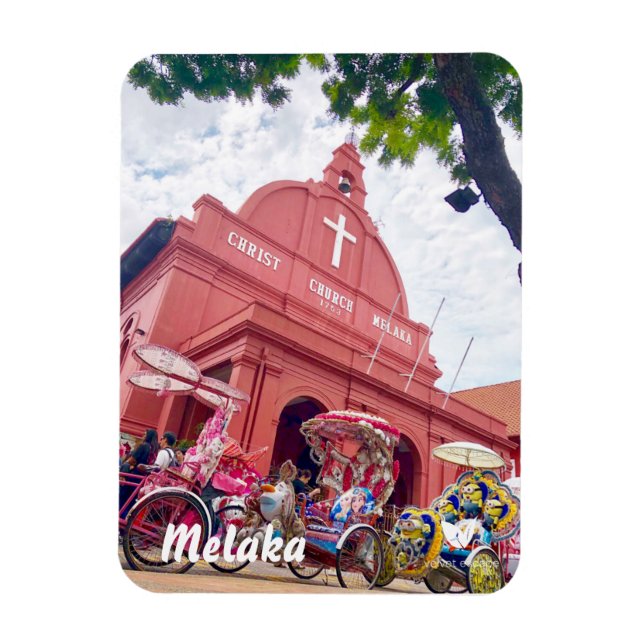 Íman Melaka, Malásia - imã de geladeira por Velvet Esca (Vertical)