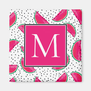 Íman Melancia de néon no teste padrão das sementes