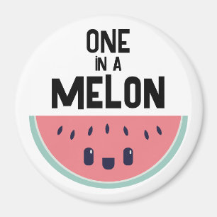 Íman Melancia One In A Melon Fofa