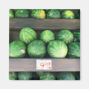 Íman Melancias para Venda Canto Bodega NYC Fotografia