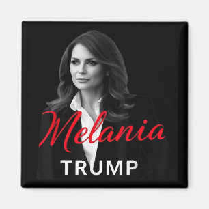 Íman Melania Trump 2025 Foto de Inauguração de Primeira