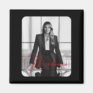 Íman Melania Trump 2025 Foto de Inauguração de Primeira