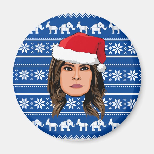 Íman MELANIA TRUMP Christmas (Frente)