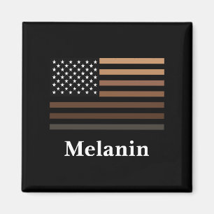 Íman Melanin African American Flag Black History