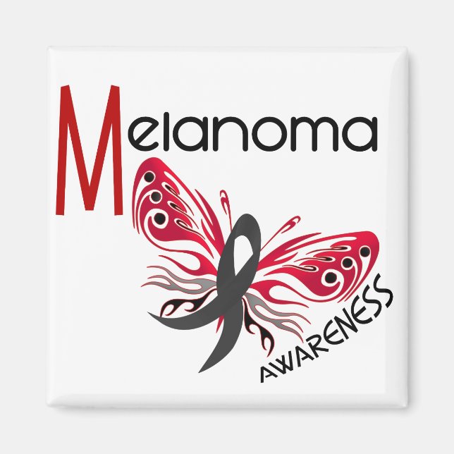 Íman Melanoma/Cancer de pele BUTTERFLY 3.1 (Frente)