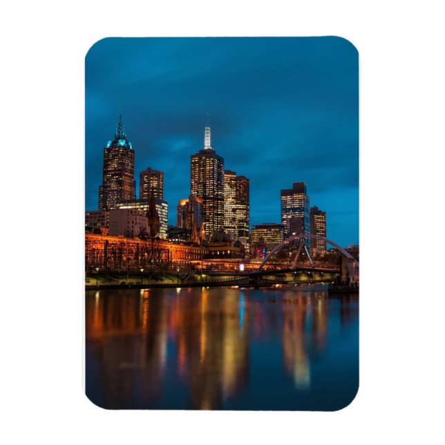 Íman Melbourne à noite (Vertical)