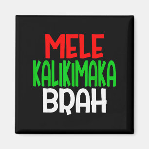 Íman Mele Kalikimaka Brah - Havaiano Divertido Ilha Chr