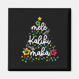 Íman Mele Kalikimaka Havaiano Natal Tropical Hawaii