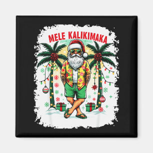 Íman Mele Kalikimaka Natal Em Julho Havaiano Papai Noel