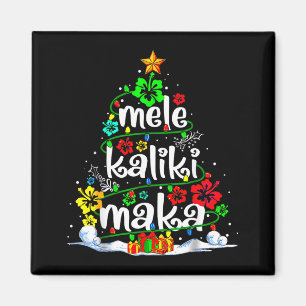 Íman Mele Kalikimaka Trocal Natal Havaiano Papai Noel X